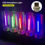 USB LED Retro Edison Night Light - Touch Dimming Ambient Lamp, Eye Protection, Room & Desk Decoration - Image 2