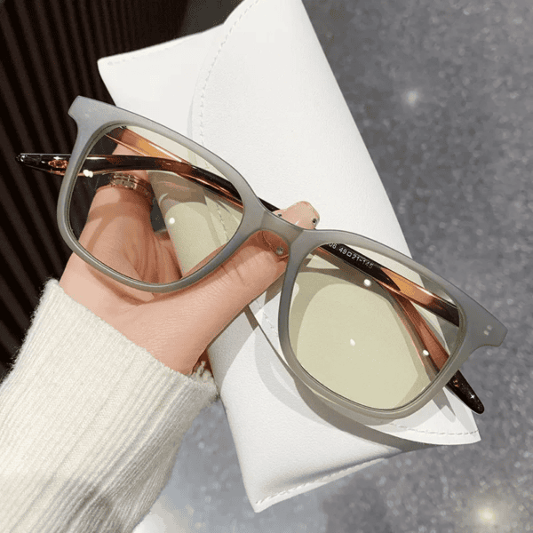 UV400 Retro Square Sunglasses for Men & Women | Fashion Tawny Lens Sun Glasses | Stylish Summer Eyewear