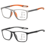 Sports Progressive Multifocal Glasses +1.00 to +4.00 | Anti-Blue Light Reading Glasses | TR90 Frame for Men & Women - Image 6