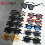 Classical Retro Round Sunglasses Unisex UV400 Fashion Eyewear with Multiple Color Options