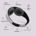 Zero Pressure 3D Sleep Mask - 100% Blackout, Adjustable & Breathable for Men & Women - Image 4