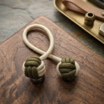 Premium Handwoven Paracord Begleri | Monkey's Fist Fidget Toy | Improve Finger Skills, Focus & Stress Relief | Pocket EDC Toy - Image 3