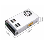 Mean Well NES-350-27 Switching Power Supply 27V 13A 350W Original Industrial Grade SMPS | Pre-Owned Like New Condition - Image 3