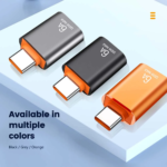 6A 120W USB to Type-C & Type-C to USB 3.0 OTG Converter Adapter | Premium Metal Shell Fast Charging, 10Gbps High-Speed Data Sync & Audio Plug-and-Play Connector for Phones, Laptops, Keyboards & U-Disk - Image 5