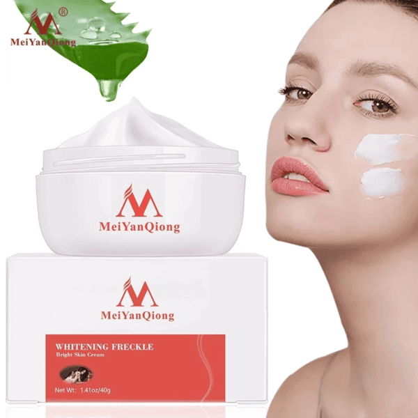 Mei Yan Qiong Bright Skin Cream 40g | Hydrating & Radiance-Boosting Face Cream with Collagen & Hyaluronic Acid | Lightweight Daily Moisturizer