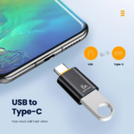 6A 120W USB to Type-C & Type-C to USB 3.0 OTG Converter Adapter | Premium Metal Shell Fast Charging, 10Gbps High-Speed Data Sync & Audio Plug-and-Play Connector for Phones, Laptops, Keyboards & U-Disk - Image 6