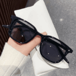 UV400 Retro Square Sunglasses for Men & Women | Fashion Tawny Lens Sun Glasses | Stylish Summer Eyewear - Image 7