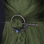 Vintage Metal Hair Stick for Women | Butterfly Design Bun Pin | Classic Hair Fork for Bun & Updo | Elegant Daily Hair Accessory - Image 5