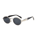 Luxury Unisex Fashion Sunglasses – Trendy Oval & Round Punk Shades for Men & Women  UV Protection Stylish Eyewear - Image 4