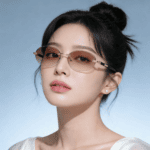 New Elegant Rimless UV400 Sunglasses for Men and Women, Classic Round Fashion Shades, Anti-Reflective Lens, Fashion Accessory - Image 3