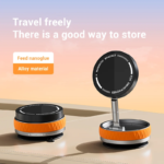 Magnetic Car Phone Holder 360° – Dashboard Mount with Vacuum Suction for All Phones