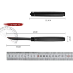 Stainless Steel Kitchen & Fruit Knife 19.5cm – Sharp 5CR15 Blade | Multi-Purpose Cooking, BBQ, Steak & Picnic Food Prep Tool - Image 6