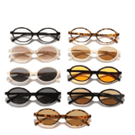 Fashion Small Round Frame Sunglasses | UV400 + Anti‑Blue Light | Ultra‑Light PC Frame | Unisex | 8 Colors - Image 4