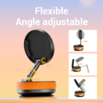 Magnetic Car Phone Holder 360° – Dashboard Mount with Vacuum Suction for All Phones - Image 3