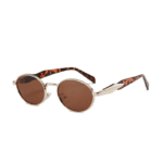 Luxury Unisex Fashion Sunglasses – Trendy Oval & Round Punk Shades for Men & Women  UV Protection Stylish Eyewear - Image 6