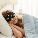 Silk Satin Sleep Eye Mask for Men & Women | Double Sided Soft Fabric | Light Blocking Blindfold | Comfortable for Travel & Daily Sleep