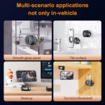 360° Foldable Vacuum Magnetic Phone Holder | Dual-Sided Strong Suction Car Mount & Hands-Free Live Streaming Stand for All Smartphones (4.7"+) - Image 6