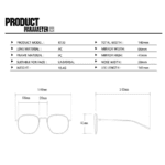 Luxury Retro Small Oval Sunglasses - Vintage Y2K Rivet Shades UV400 Protection Trendy Fashion Eyewear for Female & Male - Image 5