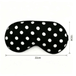 Silk Satin Sleep Eye Mask for Men & Women | Double Sided Soft Fabric | Light Blocking Blindfold | Comfortable for Travel & Daily Sleep - Image 4
