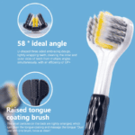 3D Triple-Sided Toothbrush for Adults
