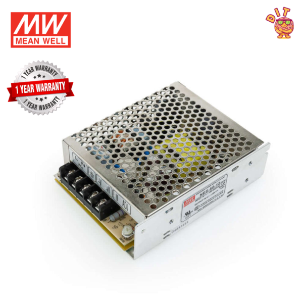 Mean Well NES-50-12 Switching Power Supply 12V 4.2A 50W | Original Industrial Grade SMPS | Pre-Owned Like New Condition