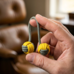Premium Handwoven Paracord Begleri | Monkey's Fist Fidget Toy | Improve Finger Skills, Focus & Stress Relief | Pocket EDC Toy